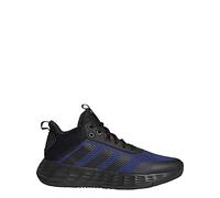 adidas Men's Own The Game 2.0 Basketball Shoe, 8 AU, Black/Carbon/Victory Blue, 9.5