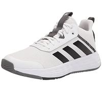 adidas Men's Own The Game 2.0 Basketball Shoes, White/Black/Grey, 11 UK