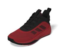 adidas Men's Own The Game 3.0 Basketball Sneaker, Black/Red/Red, 9