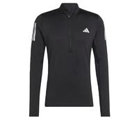 adidas Men's Own The Run 1/4 Zip Long Sleeve Sweatshirt, Black, S