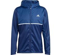 adidas Men's Own the Run Jacket, dark blue, M