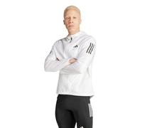 adidas Men's Own The Run Jacket, White/Black, M