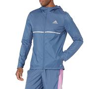 adidas Men's Own The Run Jacket, Wonder Steel/Reflective Silver, Small