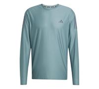 adidas Men's Own The Run Long Sleeve Tee, Preloved Teal, XS
