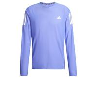 adidas Men's Own The Run Long Sleeve Tee, Semi Cobalt Blue, L