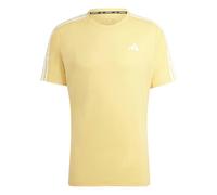 Adidas Mens Own The Run Stripe T-Shirt - Semi Spark - Semi Spark - L