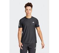 adidas Men's Own The Run Tee, Black, L