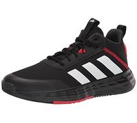 adidas Men's Ownthegame 2.0 Basketball Shoe, Black/White/Carbon, 12.5 UK