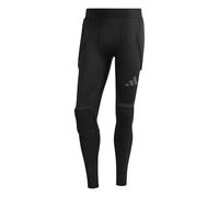 adidas Men's Padded Goalkeeper Baselayer Long Tight, Black, M
