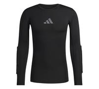 adidas Men's Padded Goalkeeper Baselayer Longsleeve, Black, M