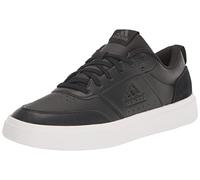 adidas Men's Park Street Sneaker, Black/Black/White, 13