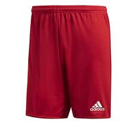 Adidas Men's Parma 16 Shorts, Power Red/White, S