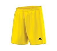 Adidas Men's Parma 16 Shorts, Yellow/Black, Small
