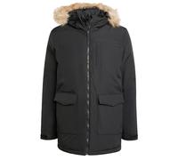adidas Men's PAVERIC FUR PARKA, Black, XS