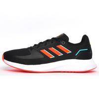adidas Mens Performance Run Falcon 2.0 Shoes - Black - Size UK 6.5