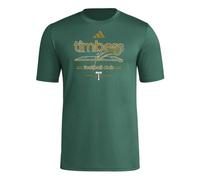 adidas Men's Portland Timbers Vintage World Pre-Game Short Sleeve T-Shirt