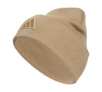 adidas Men's Postseason Beanie, Tall Fit Slouchy Cuffed Acrylic Knit Hat/Cap for Winter Hat, Warm Sandstone Beige/Brown Desert, One Size, Warm Sandstone Beige/Brown Desert, One Size
