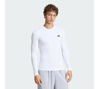 adidas Men's Power Essentials Workout Long Sleeves T-Shirt, White, L