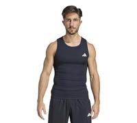 adidas Men's Power Essentials Workout Rib Tank, Black, L