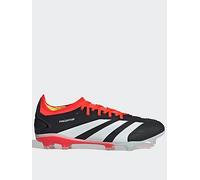 adidas Men's Predator 24 Pro Firm Ground Football Boots - Black/White, Black/White, Size 6, Men Black/White