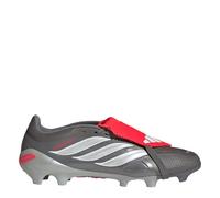 adidas Mens Predator .3 FG Lace-Up Sneakers in Grey/Red - Size UK 11