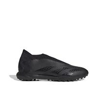adidas Mens Predator Accuracy.3 Laceless Turf Football Boots in Black Textile - Size UK 8