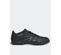 adidas Unisex Predator Club Turf Football Boots, core Black/Carbon/Lucid Lemon, 7 UK