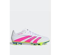 adidas Mens Predator Club FG/MG Firm/Multi Ground Football Boots Cloud White/Lucid Lemon/Lucid Pink 11