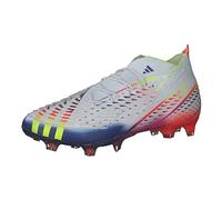 adidas Men's Predator Edge.1 Fg Sneaker, Ftwwht Syello Poblue, 9.5 UK