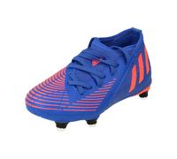 adidas Mens Predator Edge.3 Sg Junior Football Boots Blue Trainers - Size UK 10.5