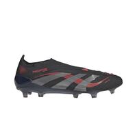 adidas Mens Predator Elite Laceless Firm Ground Soccer Cleats - Black, Black, 9.5