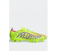 adidas Mens Predator League Firm Ground Football Boot - Yellow, Yellow, Size 10.5, Men Yellow