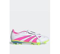 adidas Mens Predator League Fold-Over Tongue Firm Ground Football Boot, White, Size 8, Men White