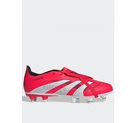 adidas Mens Predator League Fold-Over Tongue Soft Ground Football Boot - Red, Red, Size 12, Men Red