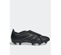 adidas Mens Predator League Ft Soft Ground Football Boots - Black, Black, Size 7.5, Men Black