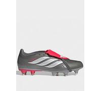 adidas Mens Predator League Soft Ground Football Boots, Grey, Size 12, Men Grey