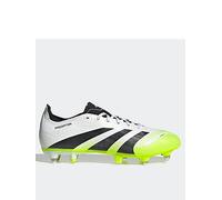 adidas Mens Predator League Soft Ground Football Boots, White, Size 8, Men White