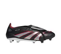 adidas Mens Predator Obsidian Strike Fold-Over Tongue Firm Ground Soccer Cleats - Black, Black, 7.5