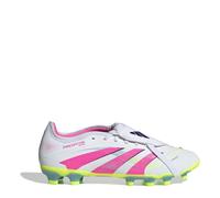 adidas Mens Predator Pro Fold Over Multi Ground Football Boots in White/Pink - Size UK 12.5