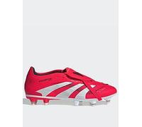 adidas Mens Predator Pro Fold-Over Tongue Soft Ground Ground Football Boot, Red, Size 9, Men Red