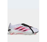 adidas Mens Predator Pro Folded Tongue Firm Ground Football Boots, White, Size 6, Men White