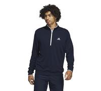 ADIDAS PRIMEGREEN 1/4 ZIP GOLF PULLOVER - COLLEGIATE NAVY / WHITE - S