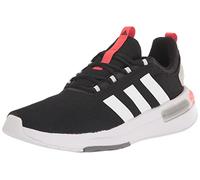 adidas Men's Racer Tr23 Sneaker, Black White Grey, 6 UK
