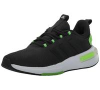 adidas Men's Racer Tr23 Sneaker, Carbon/Carbon/Lucid Lime, 11.5