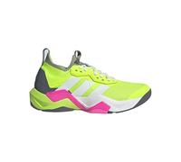 adidas Men's Rapidmove Advance 2 Training Shoes Sneaker, Lucid Lemon/White/Lucid Pink, 8 UK