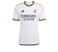 adidas Men's Real Madrid 23/24 Home Jersey - A Sleek and Lightweight Jersey with Gold Accents and Legendary Soccer History