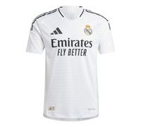 adidas Mens Real Madrid Authentic Home Shirt 2024 2025 Adults Short Sleeve