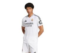 adidas Mens Real Madrid Authentic Home Shirt 2024 2025 White S