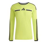 adidas Men's Referee 26 Jersey Long Sleeve, Team semi sol Yellow/Black, XS