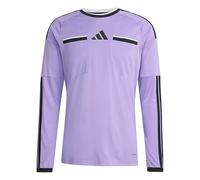 adidas Men's Referee 26 Jersey Long Sleeve, Violet Fusion/Black, S